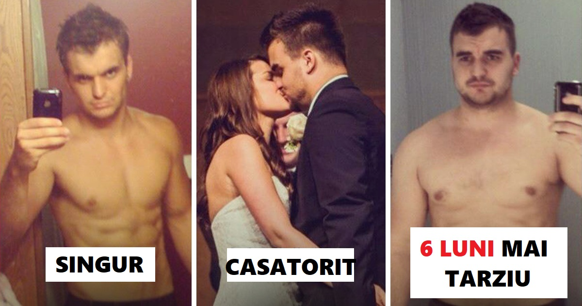 15 fotografii care ne arata cat de mult ne schimbam dupa ce ne casatorim