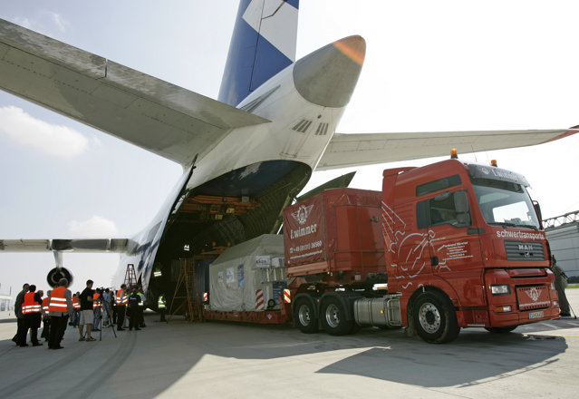 Premieră: Gigantul Antonov AN124 încărcat cu echipamente medicale aterizează în România pe 7 aprilie
