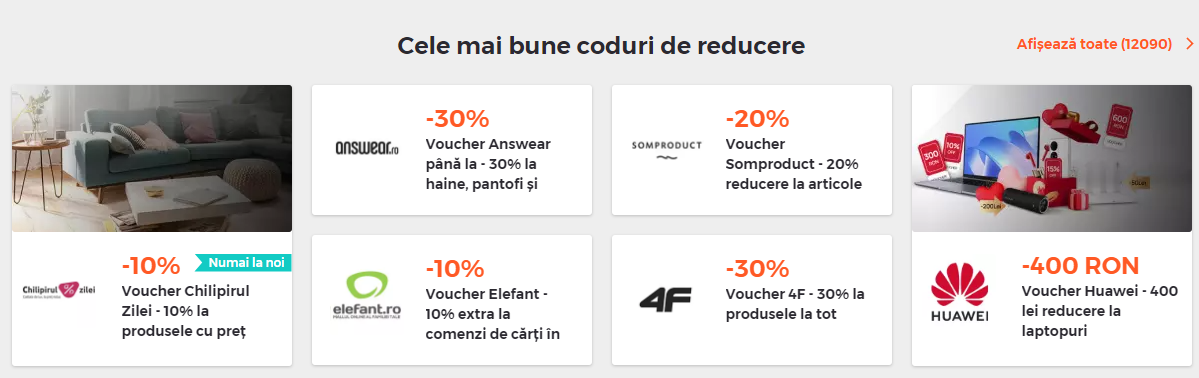 Doriți să cumpărați din magazine online cu adevărat mai ieftin? Descoperiți cupoanele de reducere pe Kuplio.ro